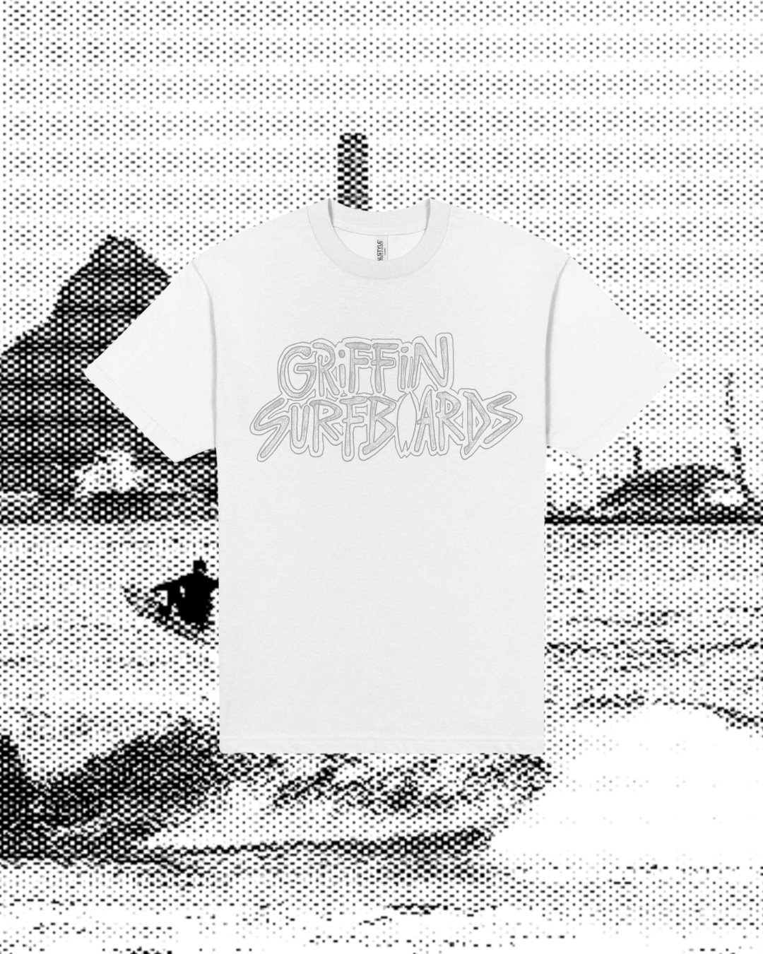 SPRAY TEE | WHITE