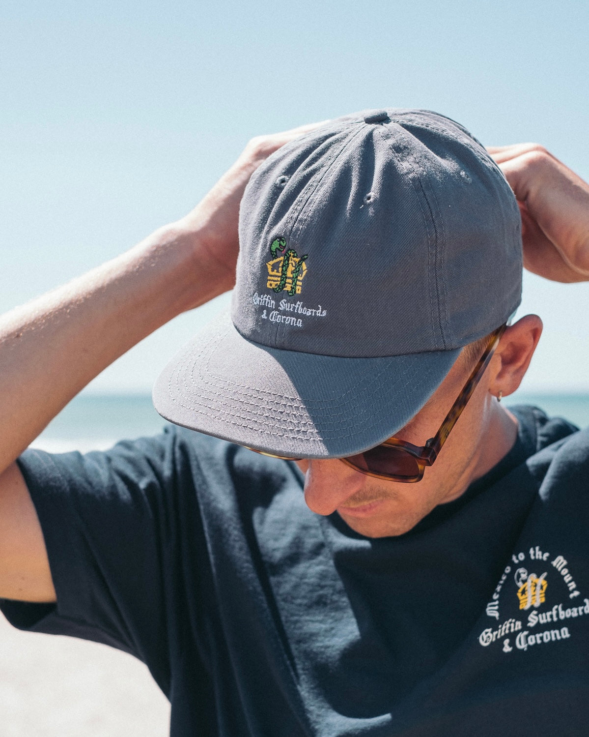 Corona x Griffin Cap | Washed Navy