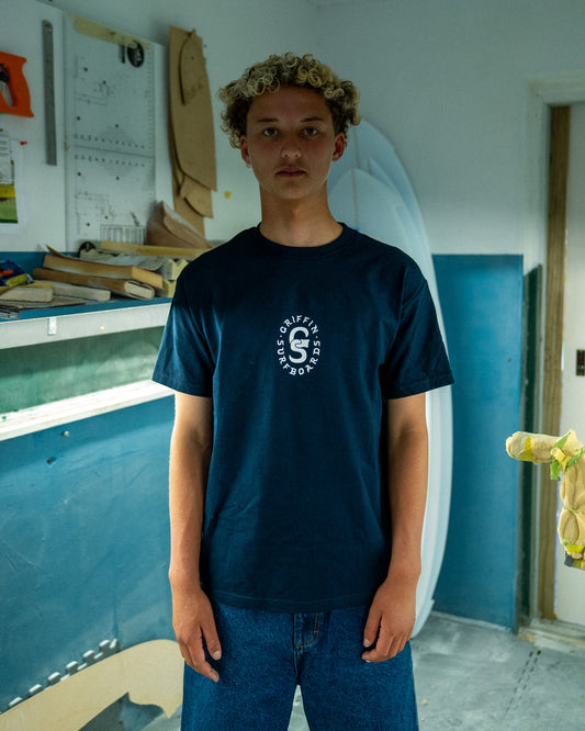 LOGO TEE | NAVY