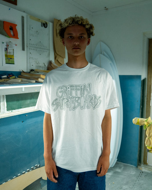 SPRAY TEE | WHITE